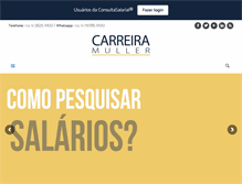 Tablet Screenshot of carreira.com.br